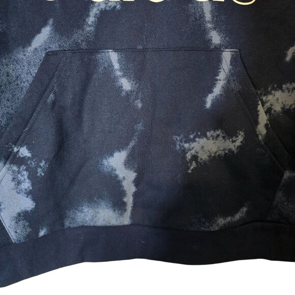 Adidas Loose Fit Hooded Sweatshirt Youth Large (14-16) Blue Long Sleeve‎ - Picture 3 of 6